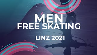 Kyrylo LISHENKO UKR | MEN FREE SKATING | Linz 2021 #JGPFigure