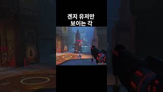 겐지 유저만 보이는 각