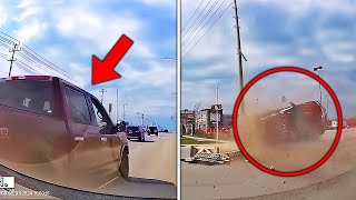 Rash Driver Gets Instant Karma