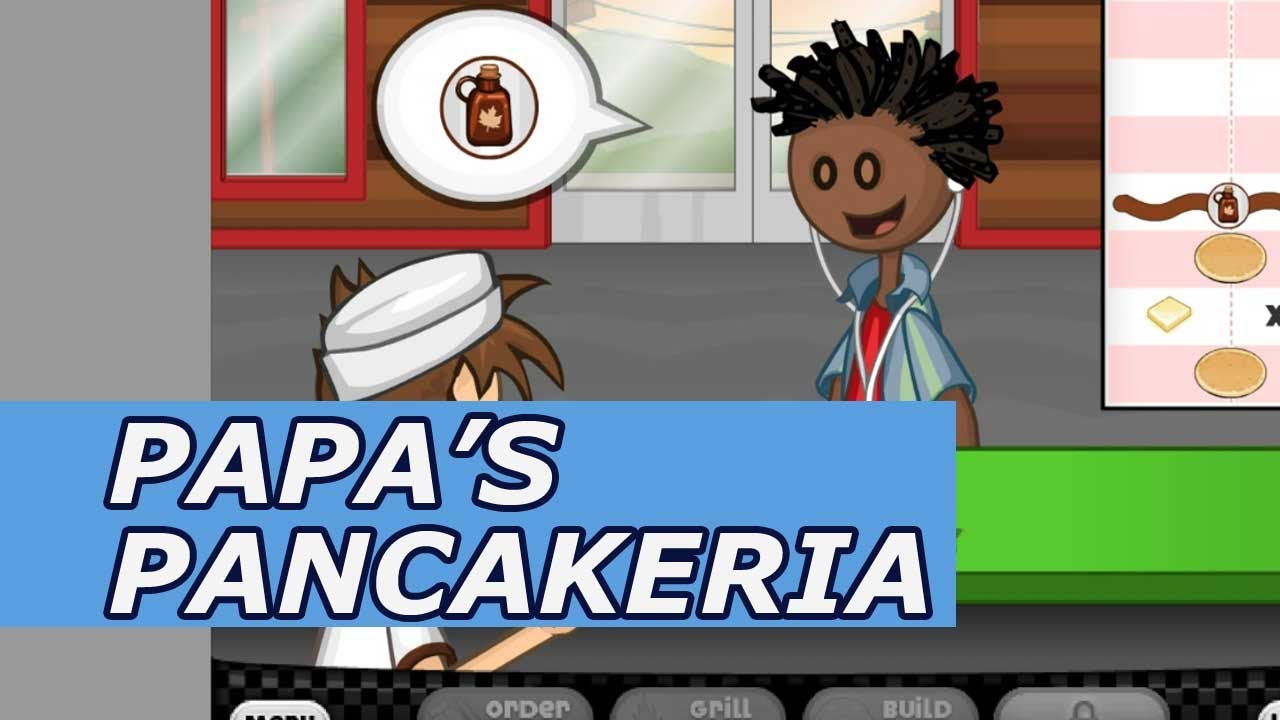 Let's Play Papa’s Pancakeria - Game Review - Walkthrough - YouTube