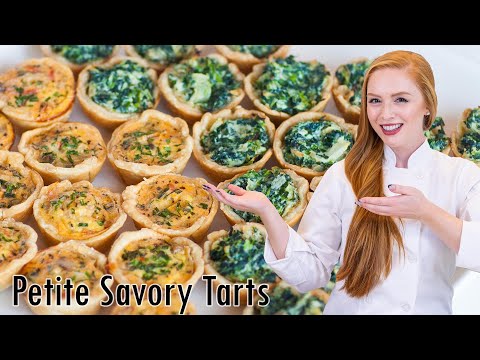 Petite Quiche and Ricotta Tartlets Petite Quiche and Ricotta Tartlets