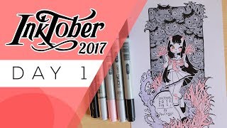 Inktober 2017 day 1 - by Paulinaapc