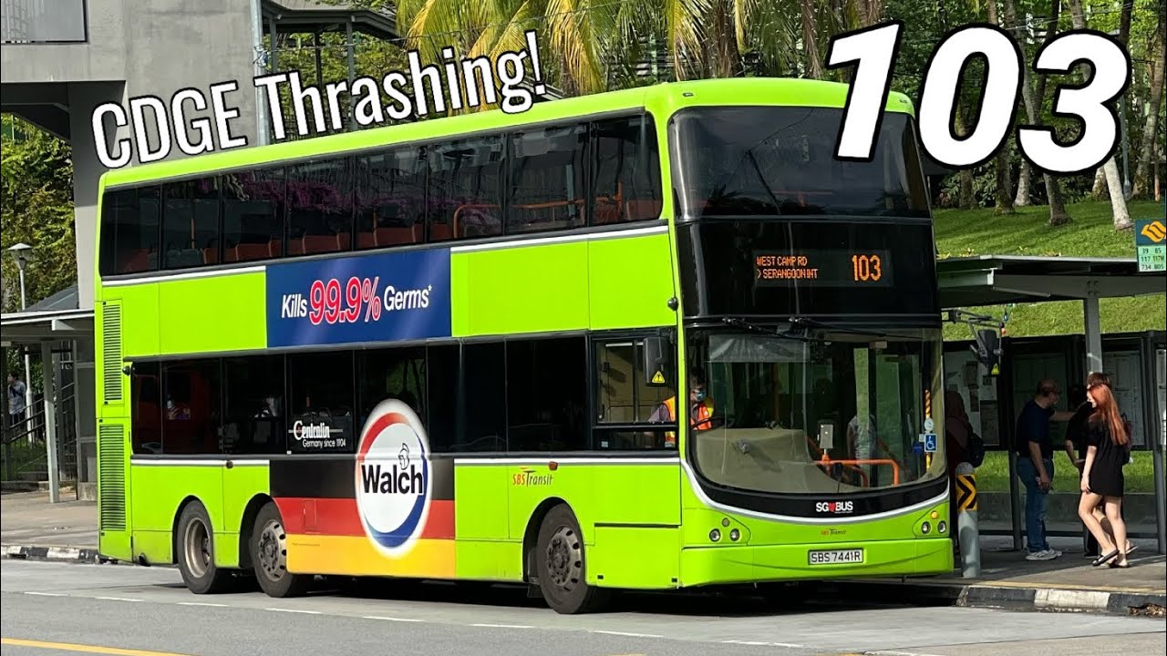 Sbst Sbs7441r On Service 103 Volvo B9tl Cdge Youtube