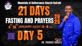 21 DAYS OF PRAYER AND FASTING || DAY 5 || PST JUMA SHITAGWA