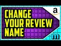 How to change your review name on Amazon (QUICK & EASY) - How to change your profile name on Amazon