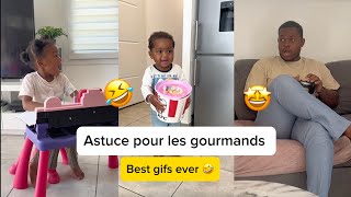 🤣 LUKE PARTAGE SON ASTUCE POUR LES GOURMANDS @babymatifa #babyluke #funny #comedy #mdr #matifamily