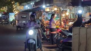 Night Life in Phnom Penh, Bassac Lane and Street Food (December 2024)