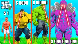 Franklin Purchasing $1 GIANT GREEN AND GOLDEN HULK Family to $1,000,000,000 in GTA 5