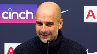 'I'm NOT going to say HARRY KANE TEAM otherwise Poch will be GRUMPY!' | Pep | Tottenham 1-0 Man City