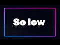 Lyrics | So low - Rūta Mur | Pabandom iš naujo - Eurovision 2023