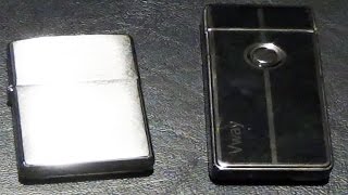 Plasma lighter VS Zippo lighter