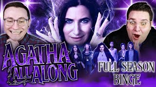 BINGE AGATHA ALL ALONG WITH US! *REACTION* FIRST TIME WATCHING!