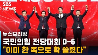 국민의힘 전당대회 D-6…\