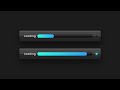 CSS Loading Bar Animation and UI Design | CSS Infinite Loading Progress Bar Animation Effects