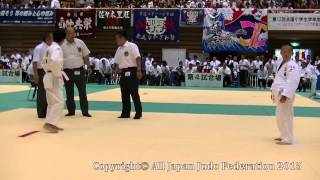 2015全小学年別6年男50kgP2鹿児島VS青森