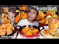 MENU AYAM KAHWIN DGN KENTANG UNIK GILA ! & MAC N CHEESE BALL CHICKEN DYNAMITE | ASMR MUKBANG