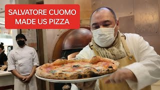 CHEF SALVATORE CUOMO MAKES AUTHENTIC NAPOLI ITALIAN PIZZA