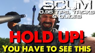 A Very Requested QoL Addition just landed with 0.95v | Scum 0.95 Tips, Tricks \u0026 Guides