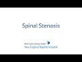 What is Spinal Stenosis? Anatomy, Causes and Epidemiology