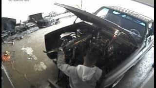 81 Chevy C10 engine removal time lapse
