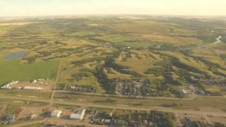 High above Oxbow, Sk