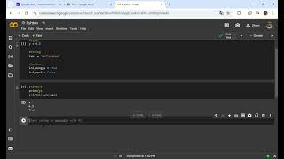 Dasar-dasar Python dan penggunaan nya di Google Colab