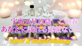 【宇宙元旦・春分の日以降　この春　訪れる素敵なこと・嬉しいこと】タロット占い＆オラクルカードリーディング