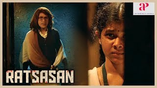 Ratsasan Movie Super Scene | Vishnu Vishal saves Trishala | Culprit escapes | Kaali Venkat