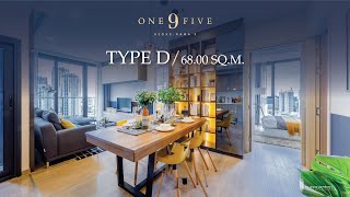 𝑻𝑪 𝑫𝒆𝒗𝒆𝒍𝒐𝒑𝒎𝒆𝒏𝒕 ขอพาท่านไป ชมห้อง ONE9FIVE Asoke - Rama 9 🛋 Type D ขนาดห้อง 65 ตร.ม.