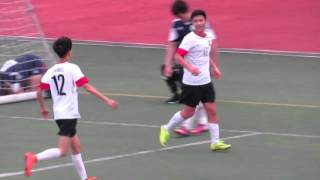 拔萃vs香港國際(2015.12.11.D1學界足球甲組決賽)之入球1:0~拔萃11號 蔡卓恒