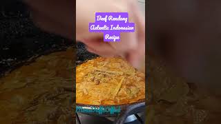 Beef Rendang Indonesia  | Menu Andalan utk Family Dinner  #shortvideo #cooking #beefrendang