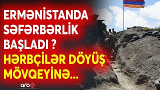 SON DƏQİQƏ! Müharibə ANONSU verildi ? - Erməni hərbçilər DÖYÜŞ mövqelərində - Sərhəddə GƏRGİNLİK...