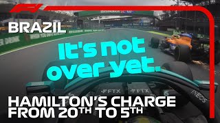Lewis Hamilton's Incredible Charge In F1 Sprint! | 2021 Brazilian Grand Prix