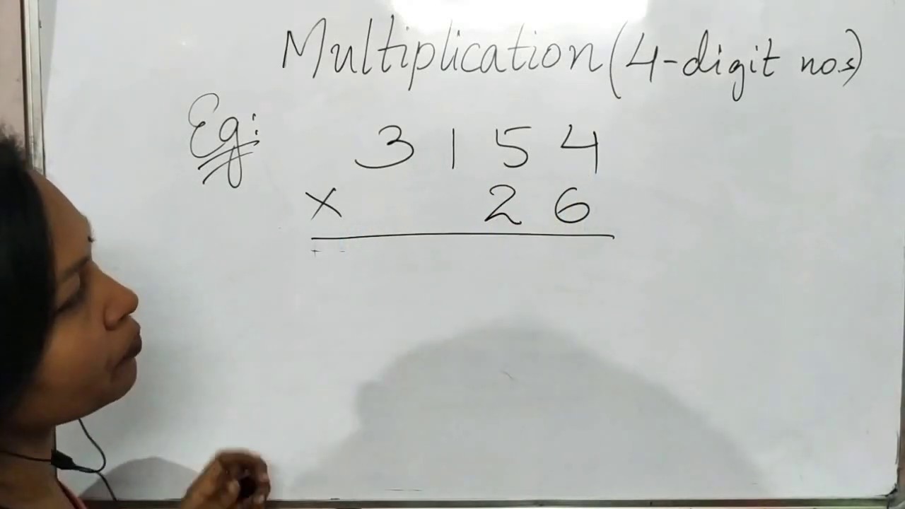Multiplication Class 4 Youtube