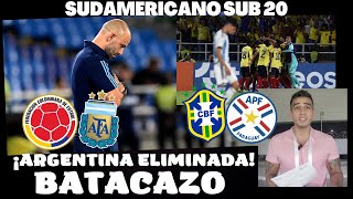 !ARGENTINA ELIMINADA! BATACAZO PARA MASCHERANO. COLOMBIA A LA FASE FINAL, SUDAMERICANO SUB 20