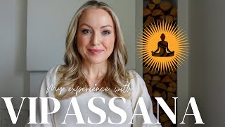 I meditated for 10 days // My first time trying Vipassana