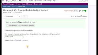 Binomial Probability Distribution Example 5