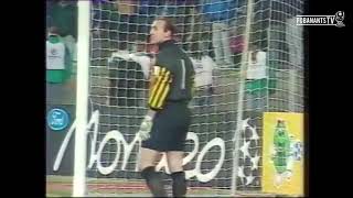 Banants head coach Ilshat Fayzullin (CSKA) goal to Olimpique Marselle in 1993