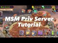 How to download msm private server ( 200 Sub Special )