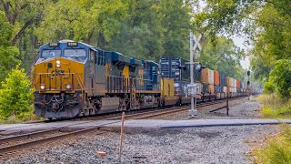 CSX I104-20 at Palmyra NY crossing 9-21-24