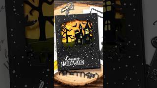 ⁠1 Minute Halloween Card Tutorial by@CallMeCraftyAl #tayloredexpressions #cardmakingtutorial