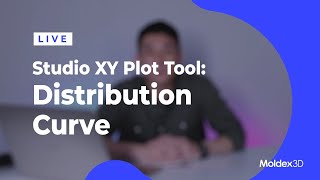 Moldex3D Europe Live | Studio XY Plot Tool: Distribution Curve