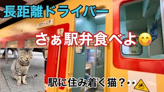 【長距離トラックばばぁ】電車旅行く？駅弁と言えば◯◯めし⁈