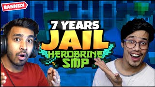 7 YEARS JAIL in HEROBRINE SMP 🤯 | Highlight @GamerFleet