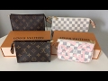 Louis Vuitton Unboxing and comparison! Toiletry Pouch 15 and Tahitian Mini Pochette!