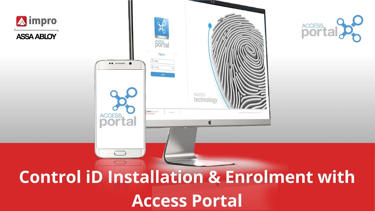 Control Id Installation Enrolment Access Portal V5 Youtube