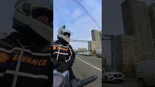 Первый выезд в город #motovlog #moto #мото #мотобудни #мотодевушка #мотоденьспб #music