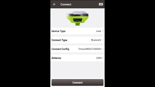 Configuración modo RTK Receptor GNSS TERSUS LUKA