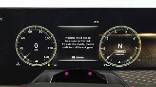 2025 INFINITI QX80 - Neutral Hold Mode