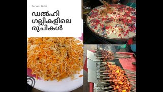 Old Delhi Market \u0026 Street Foods. ഡൽഹി ഗല്ലികളിലെ രുചികൾ  Uttharakhand- Delhi Vlog - 3